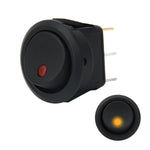 20 Amp 12 Volt Triple Plugs LED ON OFF Rocker Power Switch