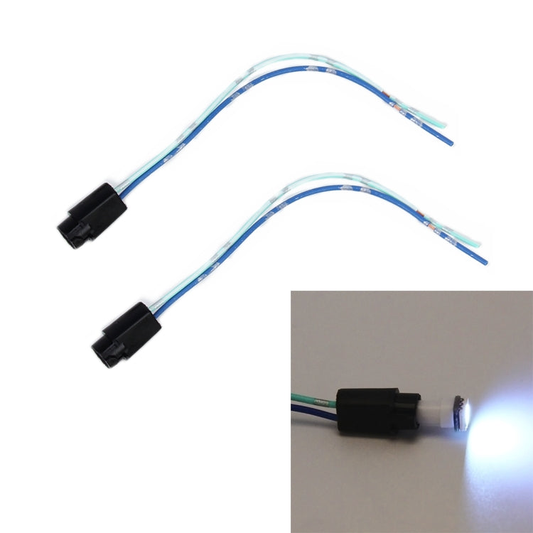 2 PCS Socket Car Bulb Holder Adapter, 2 PCS Bulb Holder Adapter