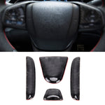 4 in 1 Steering Wheel H Logo Trim Decal Sticker for Honda Civic 10th Gen 2016-2019, H Logo Trim