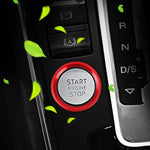 Car Engine Start Key Push Button Ring Trim Aluminum Alloy Sticker Decoration for Audi, For Audi(Engine Start)