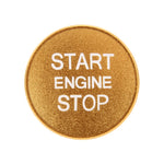 Car Engine Start Key Push Button Cover Trim Aluminum Alloy Sticker Decoration for Audi, For Audi