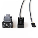 AUX Interface +  Wiring Hardness for Ford Fiesta / Focus / Mondeo / PUMA / MK2 / MK3 / S-MAX, Cable Length: 1.5m, Ford Fiesta / Focus
