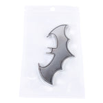 Bat Shape Shining Metal Car Free Sticker, Bat Flying, Bat, Shining Bat