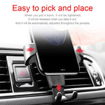 Litchi Texture Gravity Car Mount Phone Holder, Litchi Texture(White), Litchi Texture(Black)