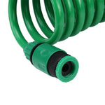 Garden Watering Series Spring Tube Hose Telescopic Spiral Pipe with Water Connector Adaptor and Connector, Length: 15m, 15m Telescopic Pipe