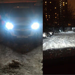 2 PCS 9007 18W 1800 LM 6000K IP68 Casnbus Constant Current Car LED Headlight with 2 COB Lamps, DC 9-36V, 9007