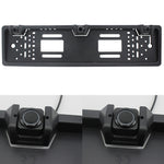 PZ300L-W Wireless Europe Car License Plate Frame Parking Sensors Reversing Radar with 3 Radar Detector, PZ300L-W