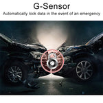 X96 4 inch 2.5D Full HD 1080P Multi-functional Smart Car Dual Lens Video Record Camera Support TF Card / Motion Detection, X96