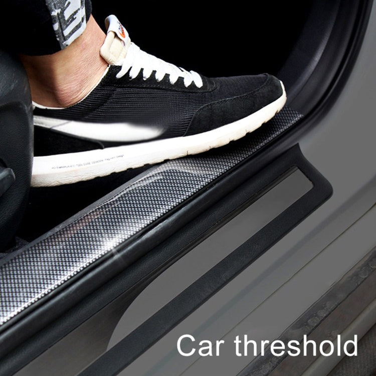 Universal Car Door Threshold Decoration Strip Decorative Sticker, Size : 5CM x 3M, Size : 5CM x 3M(Black), Size : 5CM x 3M(Blue), Size : 5CM x 3M(Red), Size : 5CM x 3M(White)