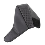 Universal Nonslip Breathable Genuine Leather Car Gear Shift Knob Cover