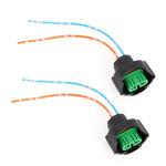 2 PCS Car H8 / H11 Bulb Holder Base Female Socket with Wire, H8 / H11
