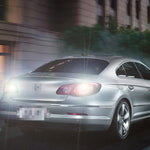 7443 5W 350LM 60LEDs DC 12V 6000K SMD-4014 Car Auto Brake Light Turn Signal Lights (White Light+Yellow Light), 7443 5W