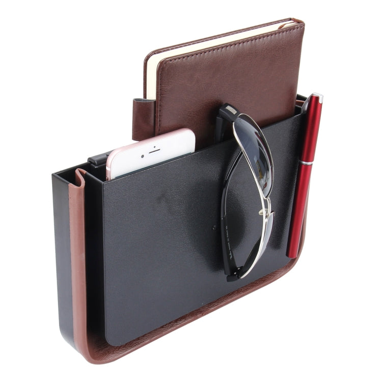 Car Auto ABS Carrying Organizer Storage Seatback Hanger Box Bag for Phone Coin Key and Other Small Items, Car Carrying Organizer