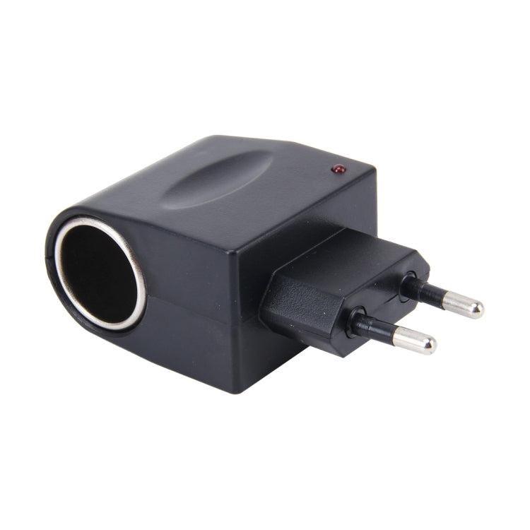 6W Vehicle Power Inverters 220V AC/DC to 12V DC with Car Cigarette Lighter Socket Adapter Converter Vehicle Amplifier Power Output: DC 12V 500mA(EU Plug), 12V 500mA(EU Plug)