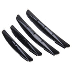 3R 3R-2103 4 PCS Rubber Car Side Door Edge Protection Guards Cover Trims Stickers, 3R-2103 Side Door Edge Guards