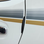3R 3R-2103 4 PCS Rubber Car Side Door Edge Protection Guards Cover Trims Stickers, 3R-2103 Side Door Edge Guards