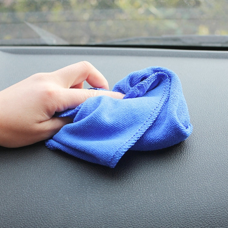 10 PCS 30cm × 30cm Microfiber Quick Dry Towels Cleaning Cloth Car Detailing Care Towels Car Care Towels, 10 PCS