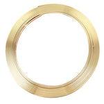 Universal Decorative Scratchproof Stickup 8M Flexible Car Wheel Hub TRIM Mouldings Shining Decoration Strip, 8m Shining, 8m