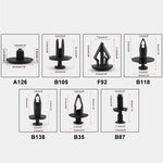 415 PCS Car Retainer Clips Assortment Car Panel Trim Plastic Fasteners Rivet Clips Set, 415 PCS
