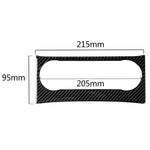 Car Carbon Fiber Air Conditioning Knob Control Panel Decorative Sticker for Mercedes-Benz W204 C Class 2011-2013, Air Conditioning Knob (German Flag)
