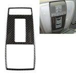 Car Carbon Fiber Reading Lamp Frame Decorative Sticker for Mercedes-Benz W204 2007-2013 / W212 2010-2012, Reading Lamp Frame