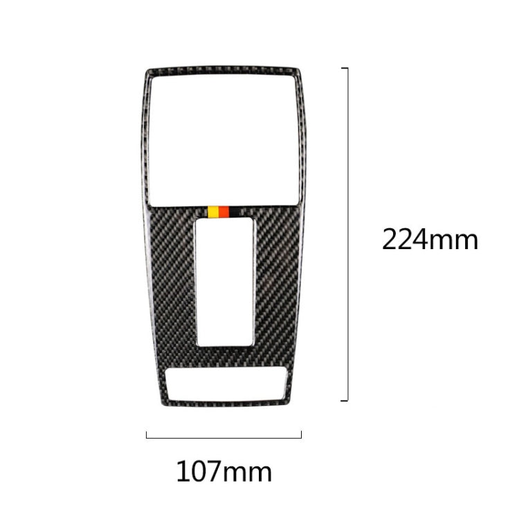 Car German Flag Carbon Fiber Reading Lamp Frame Decorative Sticker for Mercedes-Benz W204 2007-2013 / W212 2010-2012, Reading Lamp Frame (German Flag)