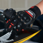 WUPP Motorcycle Gloves Touch Screen Waterproof Breathable Wearable Anti-skid Resistance Summer Winter Full-Finger Protective Gloves, Size: XXL, Size: XXL
