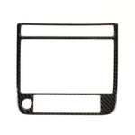 Car Carbon Fiber Navigation Panel Decorative Sticker for Volkswagen Touareg, Navigation Panel