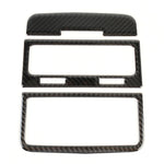 3 PCS Car Carbon Fiber Rear Air Outlet Decorative Sticker for Volkswagen Touareg, Rear Air Outlet