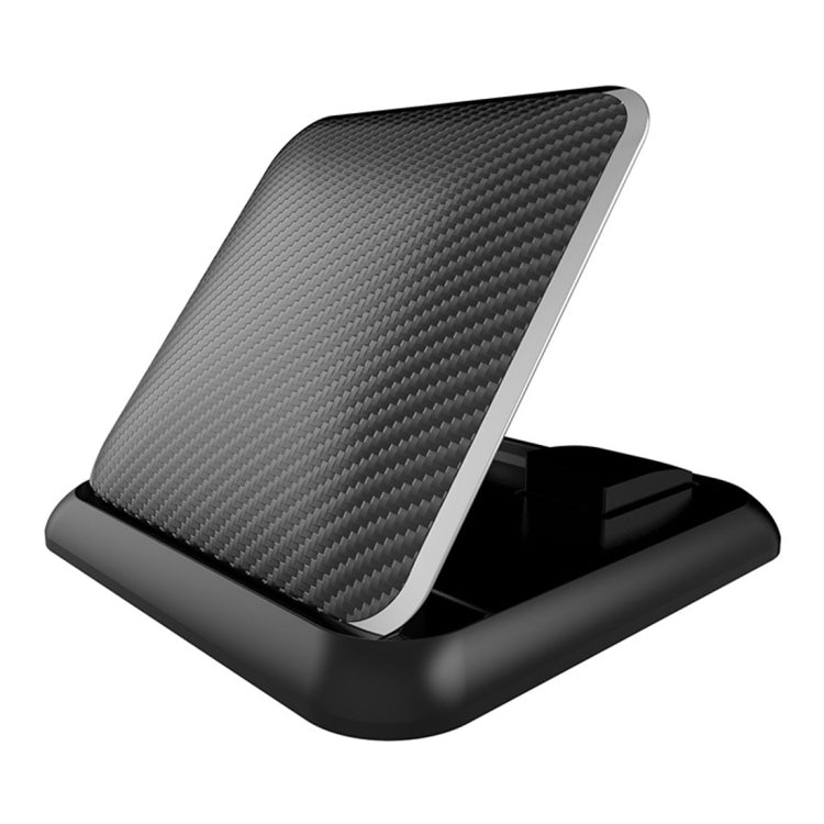 Car Carbon Fiber Texture Silicon Mobile Phone Holder for 3.5-6.8 inches Cellphone, Phone Holder for 3.5-6.8 inches Cellphone