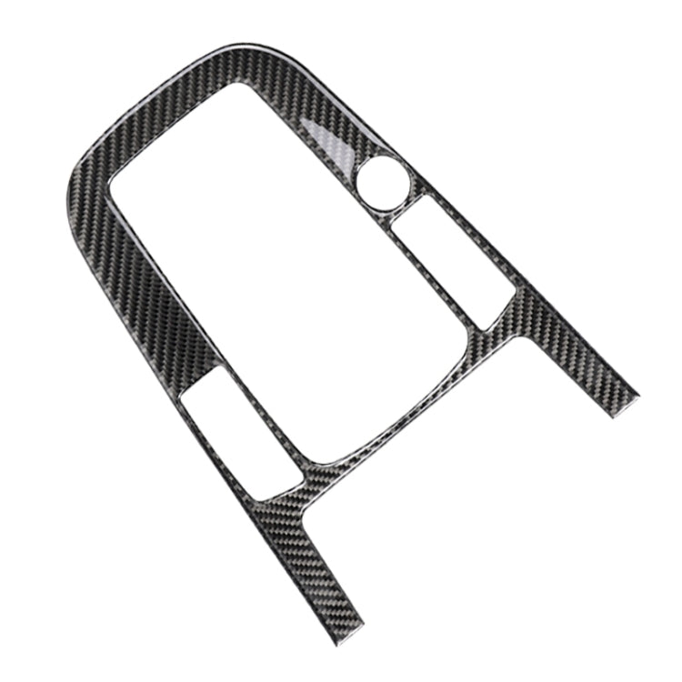 Car Carbon Fiber Gear Position Panel Decorative Sticker for Audi 2010-2018 Q5 / 2009-2016 A4L / 2009-2016 A5, Left Drive, Gear Position (B)