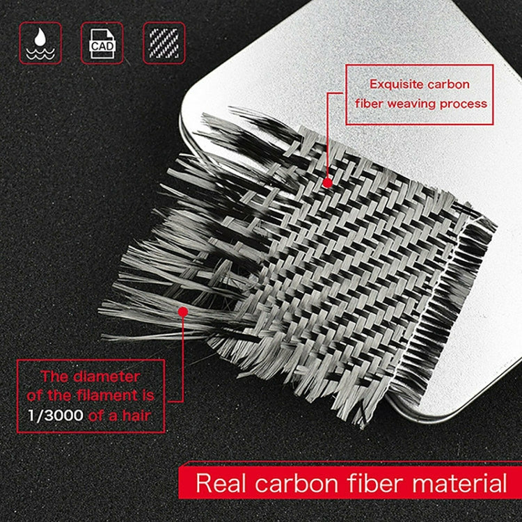 Car Carbon Fiber Central Control S Strip Decorative Sticker for Toyota Eighth Generation Camry 2018-2019, Left Drive, Central Control S Strip