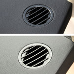 Car Left Side Dashboard Small Air Outlet Circular Air-conditioning Outlet for Mercedes-Benz GLK Class X204 2009-2016, Left Side for X204 (Black), Left Side for X204 (Brown)