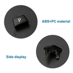 Car Gear Lever Auto Parking Button Letter P Cap for BMW X5 X6 2013-, Left Driving, For BMW X5 X6 2013-