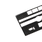 Car Carbon Fiber CD  Console Panel Decorative Sticker for Infiniti Q50 / Q60 2014-2020, CD Console Panel  (B)