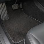 3 in 1 Car Velvet Foot Mat for Tesla Model 3 before 2021, for Tesla Model 3 before 2021
