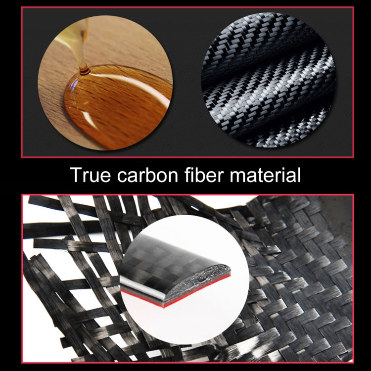 Car Carbon Fiber Air Conditioning Panel Decorative Sticker for Volkswagen Tiguan L 2019-2021, Low Configuration, Air Conditioning Panel, Low Configuration