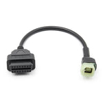 Motorcycle OBD 16PIN Female to 4PIN Connector Cable for Honda, 16PIN to 4PIN