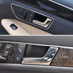 Car Right Side Electroplating Bright Inner Door Handle for Mercedes-Benz C Class W204 / X204 2008-2015, Left and Right Drive Universal, Right Side Bright
