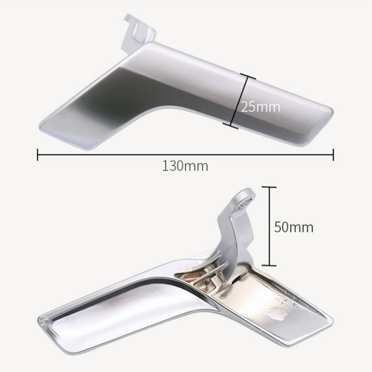 Car Right Side Electroplating Matte Inner Door Handle for Mercedes-Benz C Class W204 / X204 2008-2015, Left and Right Drive Universal, Right Side Matte