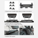 A03 Adjustable Car Auto U-shaped Memory Foam Neck Rest Cushion Seat Pillow, A03 (Brown), A03 (Red), A03 (Beige), A03 (Grey), A03 (Black)