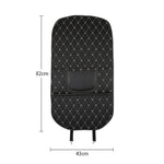 Car All-inclusive Seat Back Anti-kick Mat Rear Anti-dirty Pad Large Size, Car Anti-kick Pad Large Size