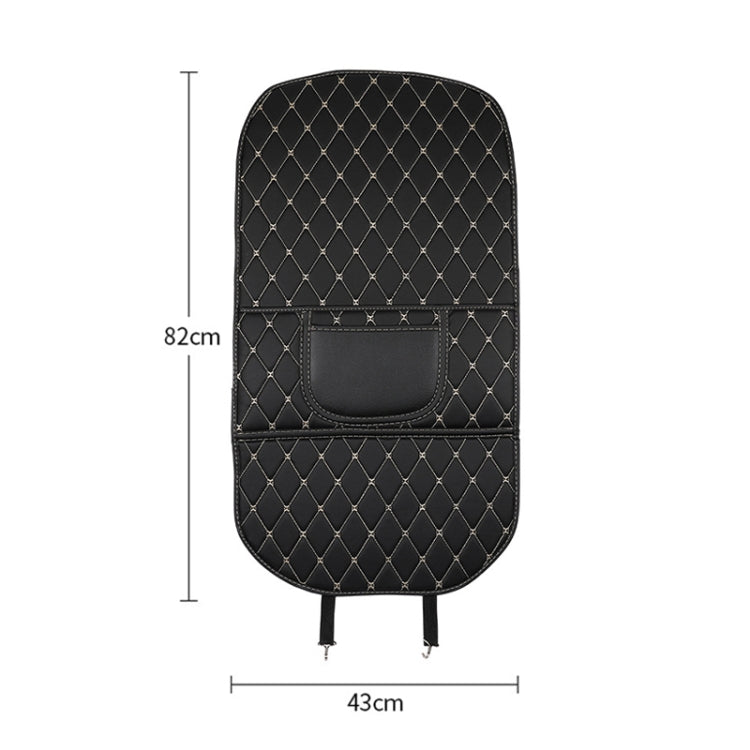 Car All-inclusive Seat Back Anti-kick Mat Rear Anti-dirty Pad Large Size, Car Anti-kick Pad Large Size