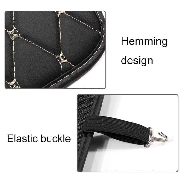 Car All-inclusive Seat Back Anti-kick Mat Rear Anti-dirty Pad Large Size, Car Anti-kick Pad Large Size