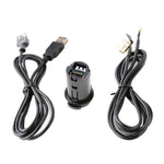 Car RD45 USB / AUX Audio Adapter Cable for Citroen C2/C5 / Peugeot 207/307/408/508/4007, For Citroen C2/C5 / Peugeot 207/307/408/508/4007