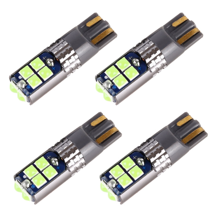 4 PCS T10 DC12V / 2W Car Clearance Light 10LEDs SMD-3030 Lamp Beads, 10LEDs SMD-3030 (Red Light), 10LEDs SMD-3030 (White Light), 10LEDs SMD-3030 (Yellow Light), 10LEDs SMD-3030 (Ice Blue Light), 10LEDs SMD-3030 (Blue Light), 10LEDs SMD-3030 (Pink Light...