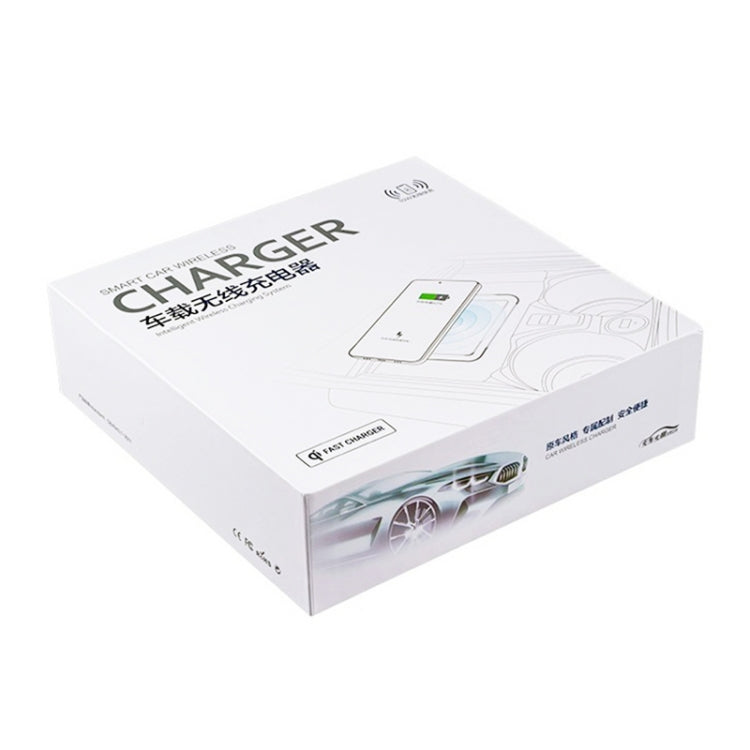 HFC-1053 Car Qi Standard Wireless Charger 15W / 10W Quick Charging for Audi A3 2021-2022, Left Driving, HFC-1053