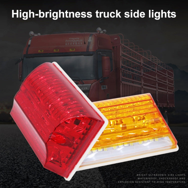 4 PCS ZS-6001 DC24V Car / Truck Side Marker Indicator Lights Bulb Lamp
