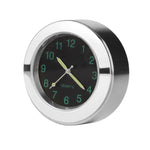 Motorcycle 22-25mm Handlebar Clock Quartz Watch with Lock, Quartz Watch (Silver), Quartz Watch (Black)