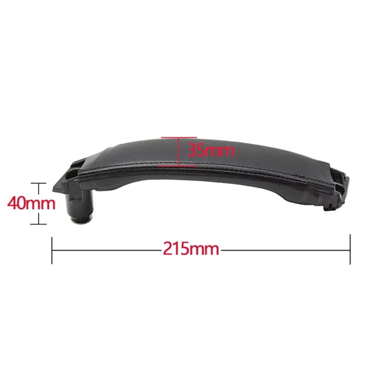 For Land Rover Discovery 2015-2019 Car Frosted Inside Door Right Handle LR076163, Left and Right  Driving, Frosted Right Handle
